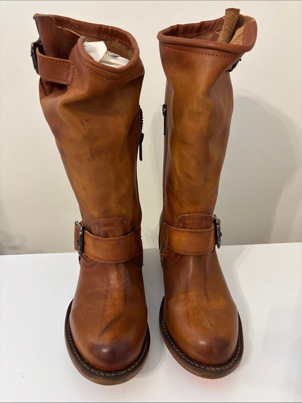 Freebird RIp Women's Tall Leather Riding Boots - Brown